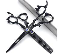 6/7/7.5/8/9 pollici tagliacapelli, tagliacapelli in acciaio inossidabile (6 pollice 2 pezzi set-A)