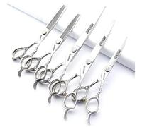 6/7/8 pollici parrucchiere forbici e strumenti di acconciatura barbiere, parrucchiere forbici per parrucchieri (molte opzioni) ((6 + 7 Inch) 5 pc)