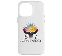 6 7 Aura Energy at 67 Aura Level 67% Funny Six Seven Meme 67 Custodia per iPhone 14 Pro Max