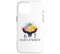 6 7 Aura Energy at 67 Aura Level 67% Funny Six Seven Meme 67 Custodia per iPhone 16 Pro Max