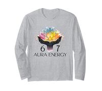 6 7 Aura Energy at 67 Aura Level 67% Six Seven Meme Funny 67 Maglia a Manica