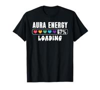 6 7 Aura Energy at 67 Aura Loading Aura Level 67% Six Seven Maglietta
