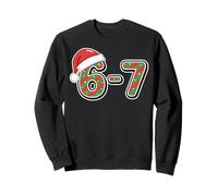 6-7 Bambini 6 7 Meme Xmas Six Seven 67 Natale Felpa