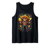 6 7 Cinco de Mayo Six 67 Sei Sette Meme Divertenti Ragazzo Bambini Giovani Canotta
