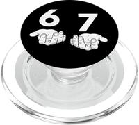 6 7 Divertente Six Seven Viral Meme Gen Alpha Slang PopSockets PopGrip per MagSafe