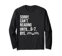 6 7 English Teacher 6-7 Sorry Cant Reading 67 Book Six Seven Maglia a Manica