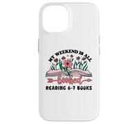 6 7 English Teacher 67 Book Weekend Booked Reading 6-7 Books Custodia per iPhone 14