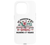 6 7 English Teacher 67 Book Weekend Booked Reading 6-7 Books Custodia per iPhone 15 Pro