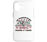 6 7 English Teacher 67 Book Weekend Booked Reading 6-7 Books Custodia per iPhone 16 Plus