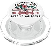 6 7 English Teacher 67 Book Weekend Booked Reading 6-7 Books PopSockets PopGrip per MagSafe