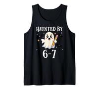 6 7 Halloween Teacher Haunted By 6-7 Cute Ghost 67 Six Seven Canotta