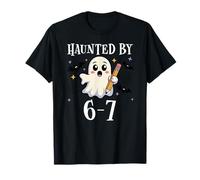 6 7 Halloween Teacher Haunted By 6-7 Cute Ghost 67 Six Seven Maglietta
