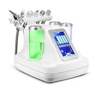 6/7 in 1 Acqua Idrogeno Ossigeno Bellezza,Macchina Hydro Dermabrasion Pulizia Pelle Viso Cura Jet Sbucciatura Macchina Professionale Ringiovanimento Pelle Piccolo Dispositivo Bolla (6 In 1)