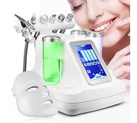 6/7 in 1 Acqua Idrogeno Ossigeno Bellezza,Macchina Hydro Dermabrasion Pulizia Pelle Viso Cura Jet Sbucciatura Macchina Professionale Ringiovanimento Pelle Piccolo Dispositivo Bolla (7 In 1)