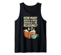 6-7 Lettura Divertente 67 Sei Sette Meme caffè Canotta