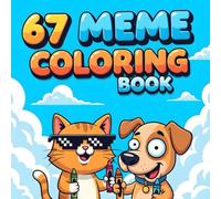 6-7 Meme Coloring: coloring pages & World Scrambles and Maze and more!: Six Seven Gift idea for boys, girls, kids and