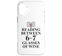 6 7 Reading 6-7 Just One More Chapter Read Between the Wines Custodia per iPhone 16 Plus