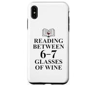 6 7 Reading 6-7 Just One More Chapter Read Between the Wines Custodia per iPhone XS Max