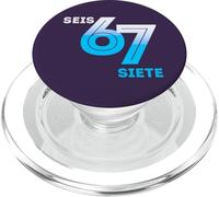 6 7 seis sei geste big numbers spagnolo basketball PopSockets PopGrip per MagSafe