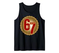 6 7 Six Seven geste Big Numbers Basketball Collana Chef Canotta
