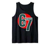 6 7 Six Seven geste Big Numbers Sport Basket Cerchio Canotta