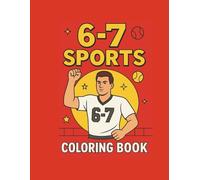 6-7 Sports Coloring Book