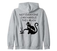 6 7 Teacher Haunted By 6-7 Cat 67 Coffee 6 7 Meme Six Seven Felpa con Cappuccio