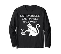 6 7 Teacher Haunted By 6-7 Cat 67 Coffee 6 7 Meme Six Seven Maglia a Manica