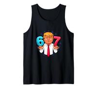 6 7 Trump Cartoon Meme Umorismo Canotta