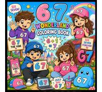 6 7 Wonderland Coloring Book