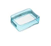 6.7"x2.4"x4.7" Clear Travel Toiletry Bags, 3 Pack PVC Makeup Bags Cosmetic Pouch With Zipper For Travel Home(Blue)