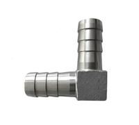 6 8 10 12 13 14 15 16 19 20 25 32 40mm Portagomma Coda Euqal Gomito 90 Gradi Acciaio Inossidabile 304 Raccordo Connettore Accoppiamento-32mm Portagomma-Gomito