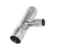6 8 10 12 14 16 19 20 25 32 38-51mm Raccordo riduttore a T for tubo flessibile, sdoppiatore a 3 vie, raccordo for tubo flessibile(19-16-19mm)