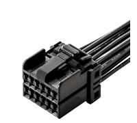 6 8 12 16 20 Pin 1.2mm Guaina Auto Alzacristalli Connettore Spina Cablaggio 174047-2 174045-2 175507-2 174044-2 174046-2(12P Wire Harness)