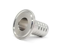 6 8 12 19 25 38 51mm stainless steel SS304 316L sanitary hose, inverted hook fitting, ring outer diameter 50.5mm-64mm accessory,SUS304,19mm x Ferrule 64