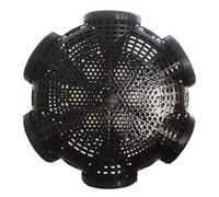 6/8 buchi catcher gamberetti caramestro gamberette di gamberette di gamberette trappole mesh gamberetto trappola for la gabbia di pesca da esterno (sei buche)