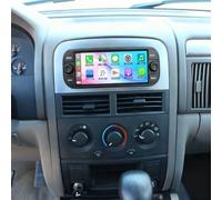 6.86 inch Android 14 Autoradio doppio DIN per Jeep GrandCherokee 1998-2004, 2+64G Display touchscreen con CarPlay wireless Android +Bluetooth navigatore GPS telecamera di retromarcia AHD FM/RDS