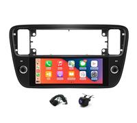 6.86 inch Autoradio doppio DIN per VW Up 2011-2016 con Wireless Carplay Android Auto, 2+32G Touch Screen Android 14 Autoradio GPS Sat Navi Bluetooth Head Unit Backup Camera FM/RDS Mirror Link
