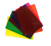 6/8pcs Strisce Lettura Guidate Colorate Per Kid Student Lettura Per Adulti Elight Pvc Bookmarks Trackers Trackers