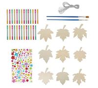 6/9/12 pz foglia venti carillon kit arte fare pittura per bambini