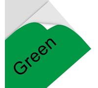 6/9/12mm Etichetta Nastro 45013 Compatibile con forniture per stampanti Etichetta bianca per il numero di parte 45013 45010 40913 Utilizzo con la macchina dell'etichettatura LM160 280(Black on Green)