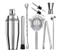 6/9 pezzi in acciaio inossidabile cocktail shaker strumenti da barista kit da barista Martini Sharker set di miscelatori per bevande con custodia