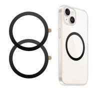 6 adesivi magnetici ad anello per MagSafe, anelli in metallo, autoadesivi, per cellulare, anello magnetico universale, telefono cellulare, magnetico, compatibile con iPhone Samsung Android Phone Cases