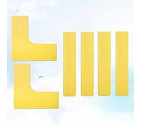 6 adesivi per la linea di demarcazione del campo da tennis, con logo, per