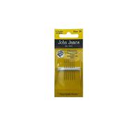 6 Aghi Lana Mano Mis. 26 Punta Bruco Chenille Tre Stelle John James Alti 35 Mm