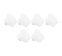 6 ammortizzatori per stampante in materiale ABS per L550 L801 L850 | Struttura trasparente, facile monitoraggio del livello di inchiostro, previene le bolle d'aria, adatta per L1300, L1800
