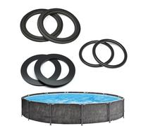 6 anelli di tenuta, pompa a pistone, guarnizione per piscina O-Oring per Intex, rondelle in gomma, pompa per piscina, anelli di ricambio, impianto di filtraggio a sabbia, rondelle per valvola a