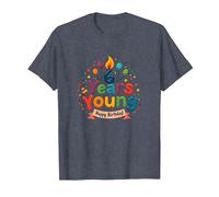 6 Anni Giovane Festa di Buon Compleanno per Bambini Maglietta, Uomo, Pervinca, 4XL