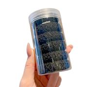 6 articoli per capelli resistenti scivolamento ispessiti Delicati sui capelli senza segni Accessori per cavallo Vari colori Accessori per ragazze