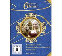 6 auf einen Streich - Märchen-Box Vol. 9 : Hänsel und Gretel/Allerleirauh/Schneeweißchen und Rosenrot